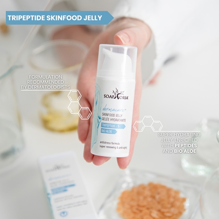 Soaphoria Dermacare+ Tripeptide intenzivně hydratační gel