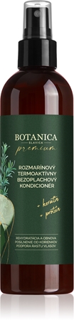 Soaphoria Botanica Slavica Rosemary Protective Leave-In Conditioner heat protection spray for use with flat irons and curling irons