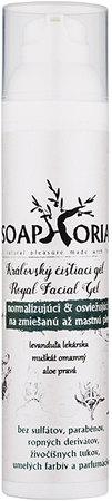 Soaphoria Royal Facial Gel Normalising and Refreshing Cleanser for Combination to Oily Skin