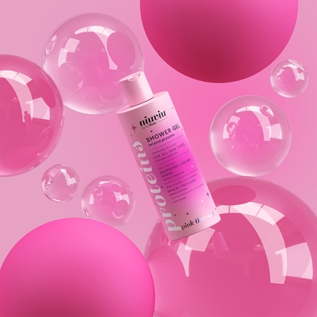 so!flow Raspberry Creamy Shake Shower Gel gel de duș