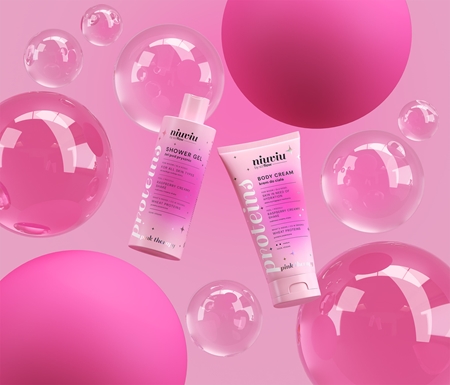 so!flow Raspberry Creamy Shake Shower Gel gel de duș
