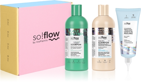 so!flow Scalp Detox & Deep Cleansing Set Dāvanu komplekts taukainai galvas ādai