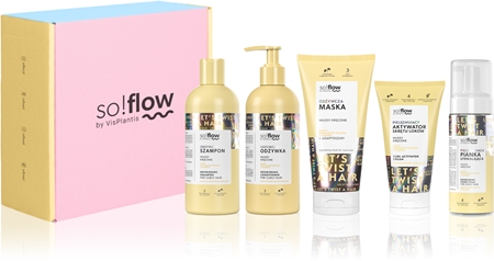 so!flow Curl Styling & Definition Set set cadou pentru păr creț