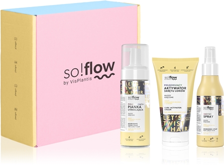 so!flow Curl Styling & Protection Set darčeková sada pre kučeravé vlasy