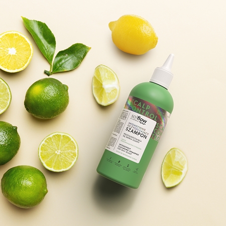 so!flow Oily Scalp Intensively Cleansing Shampoo Purifying Shampoo for oily scalp