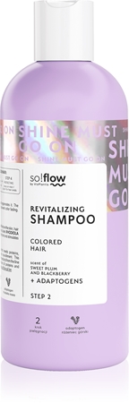 so!flow Coloured Hair Revitalizing Shampoo obnovující šampon pro barvené vlasy