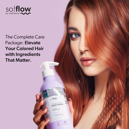 so!flow Coloured Hair Revitalizing Conditioner Återvitaliserande balsam För färgat hår