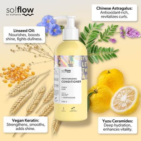 so!flow Curly Hair Nourishing Conditioner Nourishing Conditioner for curly hair