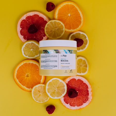 so!flow Curly Hair Nourishing Mask nährende Maske Lockenpflege für lockiges Haar