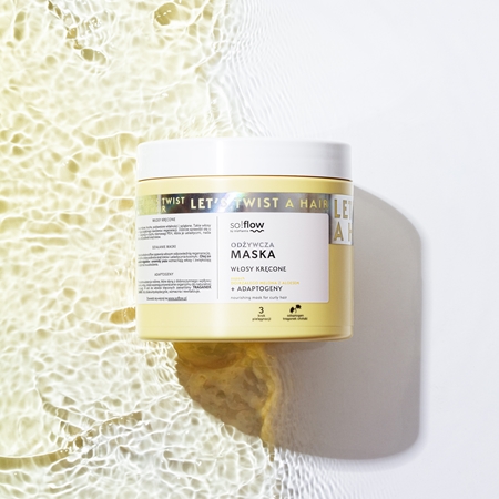 so!flow Curly Hair Nourishing Mask nährende Maske Lockenpflege für lockiges Haar