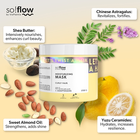so!flow Curly Hair Nourishing Mask Nourishing Mask for curly hair