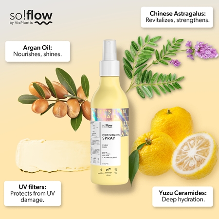 so!flow Curly Hair Nourishing Spray Leave-in Spray for curly hair
