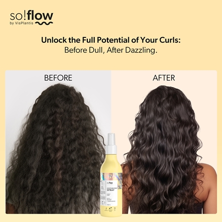 so!flow Curly Hair Nourishing Spray Leave-in Spray for curly hair