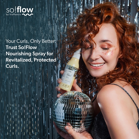 so!flow Curly Hair Nourishing Spray Leave-in Spray for curly hair