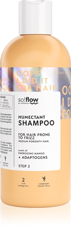 so!flow Medium Porosity Hair Humectant Shampoo uhlazující šampon proti krepatění