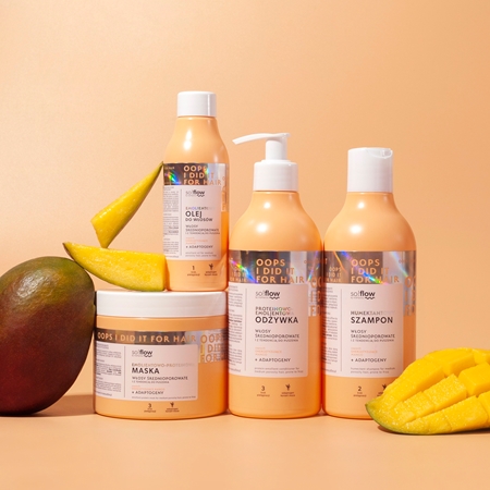 so!flow Medium Porosity Hair Protein-Emollient Mask Hårmask För att behandla krull