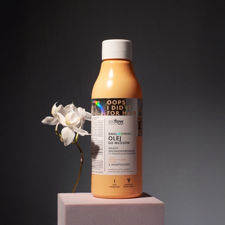 so!flow Medium Porosity Hair Emollient Oil hydratační olej proti krepatění