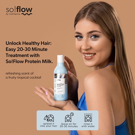 so!flow Protein Milk For Hair Lamination Haarmilch mit Protein