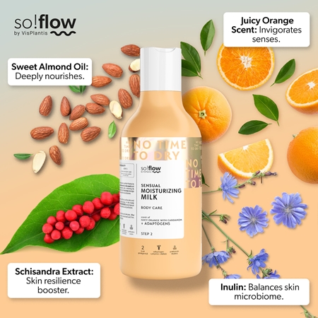 so!flow Sensual Moisturizing Shower Milk mlijeko za tijelo