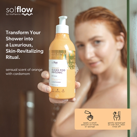 so!flow Sensual Shower Oil Dušas eļļa sausai ādai