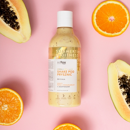 so!flow Smoothing Shower Shake gel za prhanje za vse tipe kože