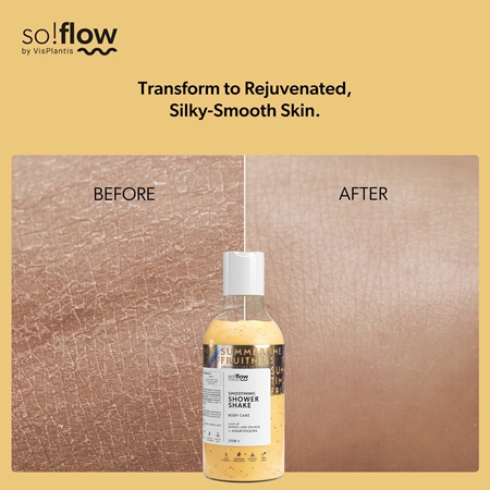 so!flow Smoothing Shower Shake Shower Gel for all types of skin