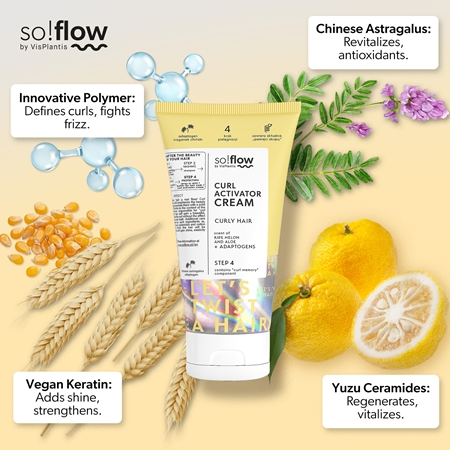 so!flow Curly Hair Curl Activator aktivator za kovrče