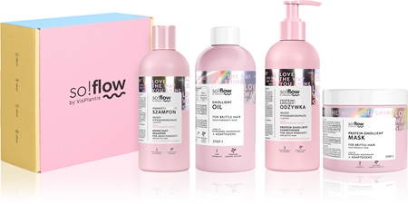 so!flow High Porosity Hair Set Dāvanu komplekts trausliem un samocītiem matiem