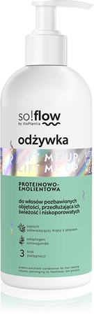 so!flow Hair Without Volume Protein-Emollient Conditioner kondicionér pro vlasy bez objemu