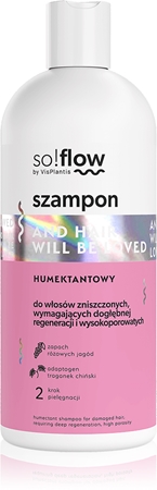 so!flow Damaged Hair Humectant Shampoo posilující šampon pro poškozené vlasy