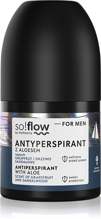 so!flow Men Antiperspirant antiperspirant roll-on pre mužov