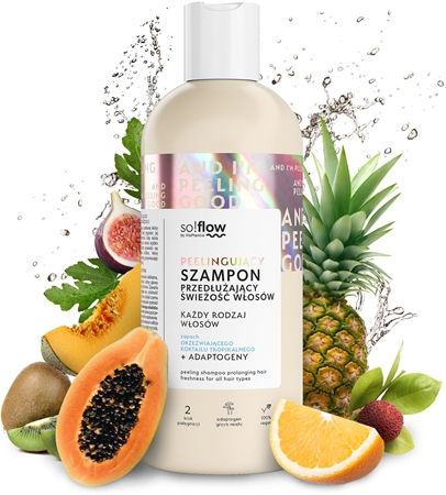 so!flow Peeling Shampoo For All Hair Types peelingshampoo voor Vette Hoofdhuid