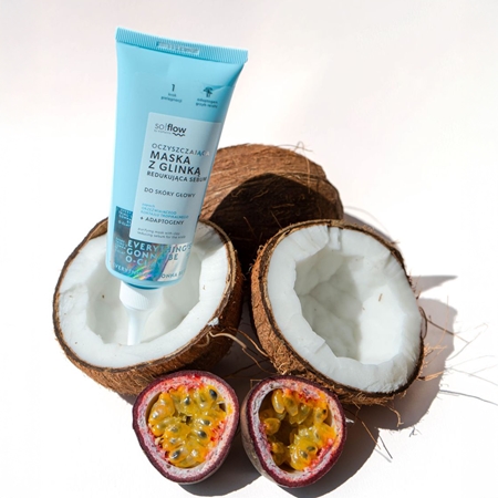 so!flow Purifying Mask Reducing Sebum globoko čistilna maska za mastno lasišče