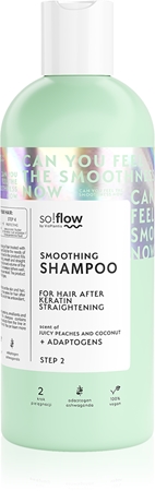 so!flow After Keratin Straightening Smoothing Shampoo uhlazující šampon