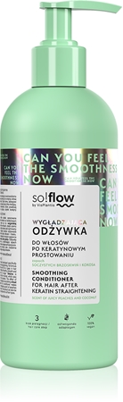 so!flow After Keratin Straightening Smoothing Conditioner glotninamasis kondicionierius