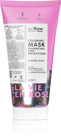 so!flow Coloring Mask Blonde Hair intenzivna barvna maska