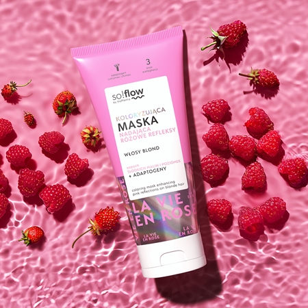 so!flow Coloring Mask Blonde Hair intenzivna barvna maska