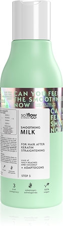 so!flow After Keratin Straightening Smoothing Milk mlieko na vlasy