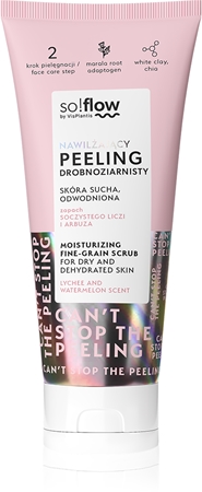 so!flow Moisturizing Face Peeling oczyszczający peeling do ciała