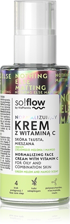 so!flow Normalizing Face Cream With Vitamin C normalizační krém pro mastnou pleť s vitaminem C