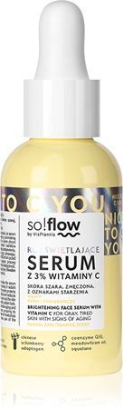 so!flow Brightening Face Serum rozjasňující sérum s vitaminem C