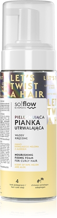 so!flow Curly Hair Nourishing Fixing Foam pěna na kudrnaté vlasy