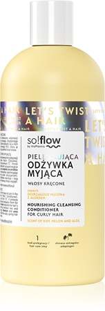 so!flow Curly Hair Nourishing Cleansing Conditioner après-shampoing nettoyant pour cheveux bouclés