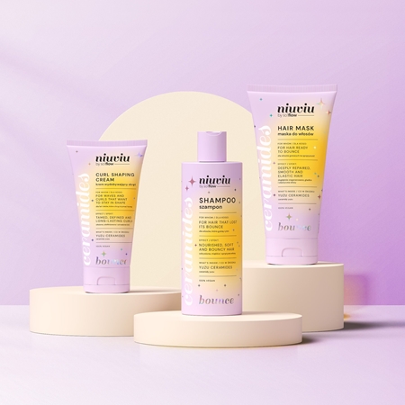 so!flow BOUNCE Hair Shampoo With Ceramides shampoing purifiant pour cheveux bouclés