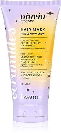 so!flow BOUNCE Hair Mask With Ceramides Mask for curly hair