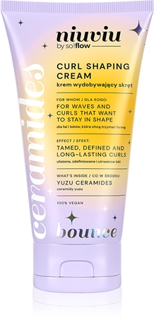 so!flow BOUNCE Curl Shaping Cream With Ceramides Styling Cream for Curl Definition