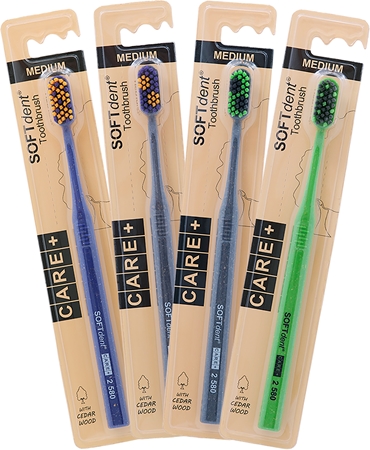 SOFTdent ECO Medium Zahnbürste
