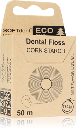 SOFTdent ECO Corn Starch Dentale Flosdraad
