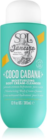 Sol de Janeiro Coco Cabana Moisturizing Body Cream-Cleanser Intensiv creme til hård hud (Intensiv fugtende creme) til badet