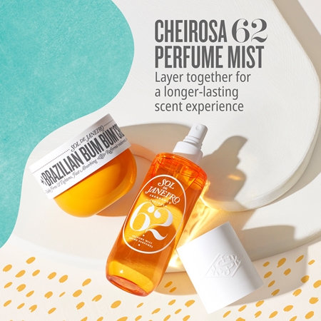 Sol de Janeiro Brazilian Crush Cheirosa '62 perfumed body and hair mist for women